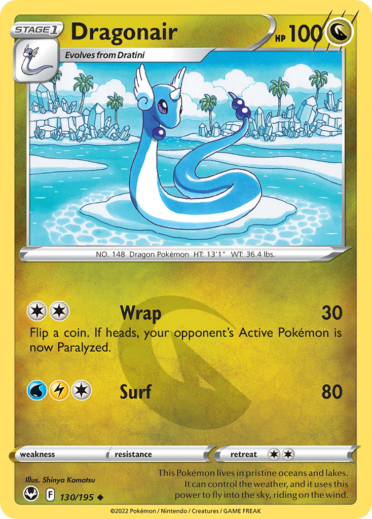 Dragonair (130/195) - [Reverse Holo] Silver Tempest (SIT)