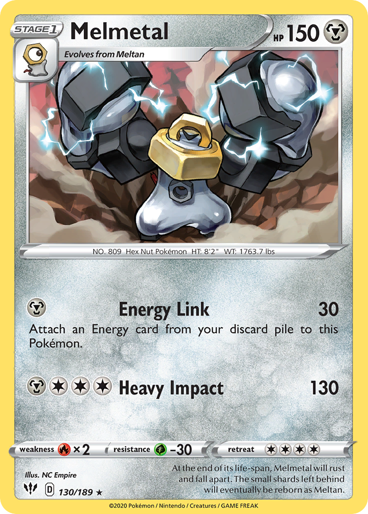 Melmetal (130/189) - Darkness Ablaze (DAA)