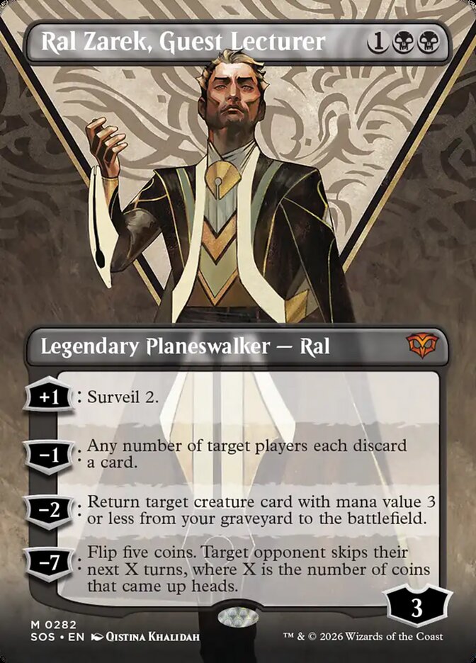 Ral Zarek, Guest Lecturer (282) - Secrets of Strixhaven (SOS)