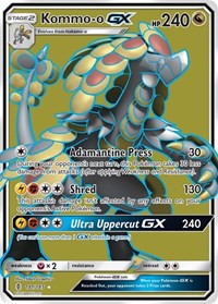 Kommo o GX Full Art (141) - SM - Guardians Rising (SM02)