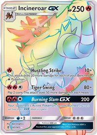 Incineroar GX Secret (147) - SM - Guardians Rising (SM02)
