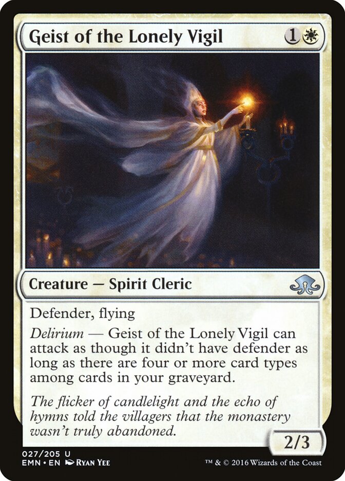 Geist of the Lonely Vigil (27) - Eldritch Moon (EMN)