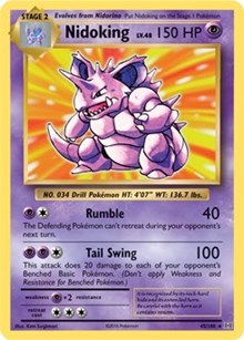 Nidoking XY Evolutions (45) - Deck Exclusives (PR)