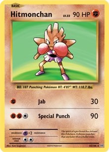 Hitmonchan XY Evolutions (62) - Deck Exclusives (PR)