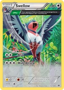 Swellow XY Roaring Skies (72) - Deck Exclusives (PR)