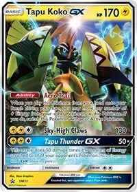 Tapu Koko GX (SM33) - SM Promos (SMP)