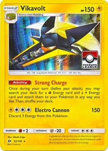 Vikavolt - 52/149 (Pokemon League) (52) - League & Championship Cards (PR)