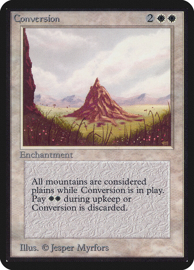 Conversion (15) - Limited Edition Alpha (LEA)