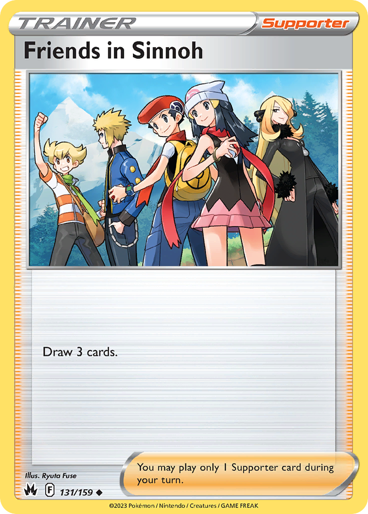 Friends in Sinnoh (131/159) - Crown Zenith (CRZ)