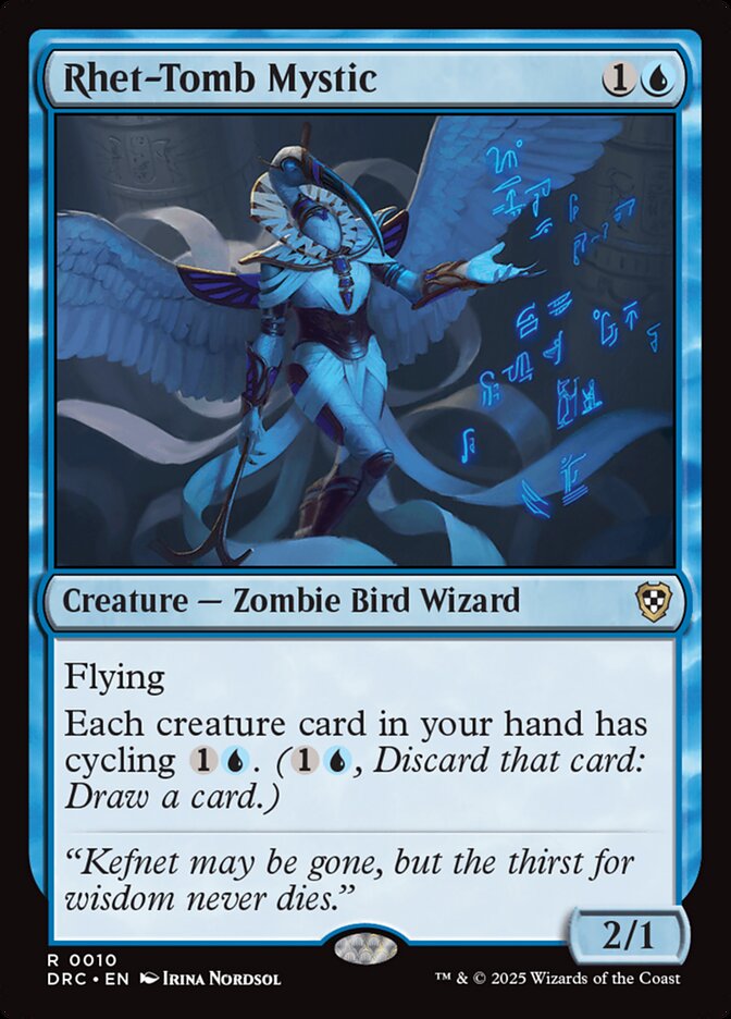 Rhet-Tomb Mystic - Aetherdrift Commander (DRC)