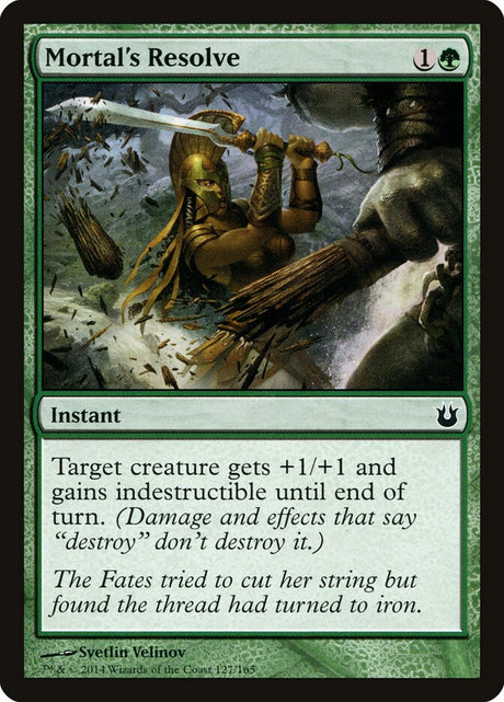 Mortal's Resolve (127) - Born of the Gods (BNG)