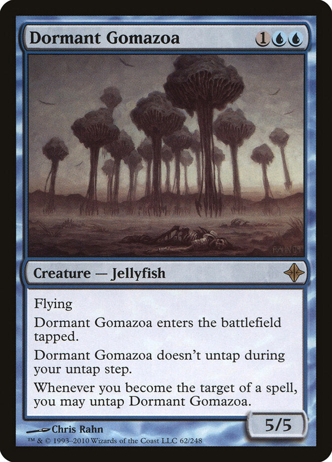 Dormant Gomazoa (62) - Rise of the Eldrazi (ROE)