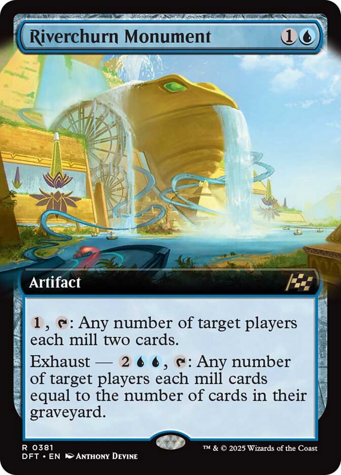 Riverchurn Monument - [Extended Art] Aetherdrift (DFT)