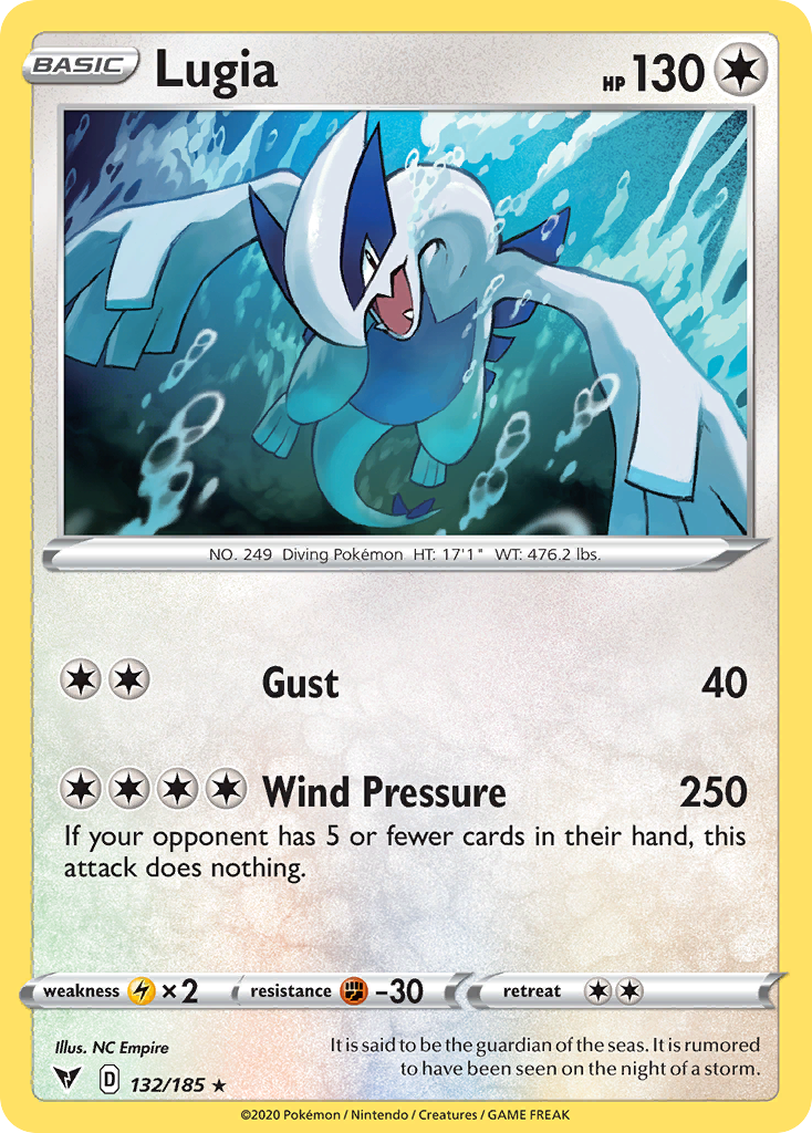 Lugia (132/185) - [Holo Foil] Vivid Voltage (VIV)
