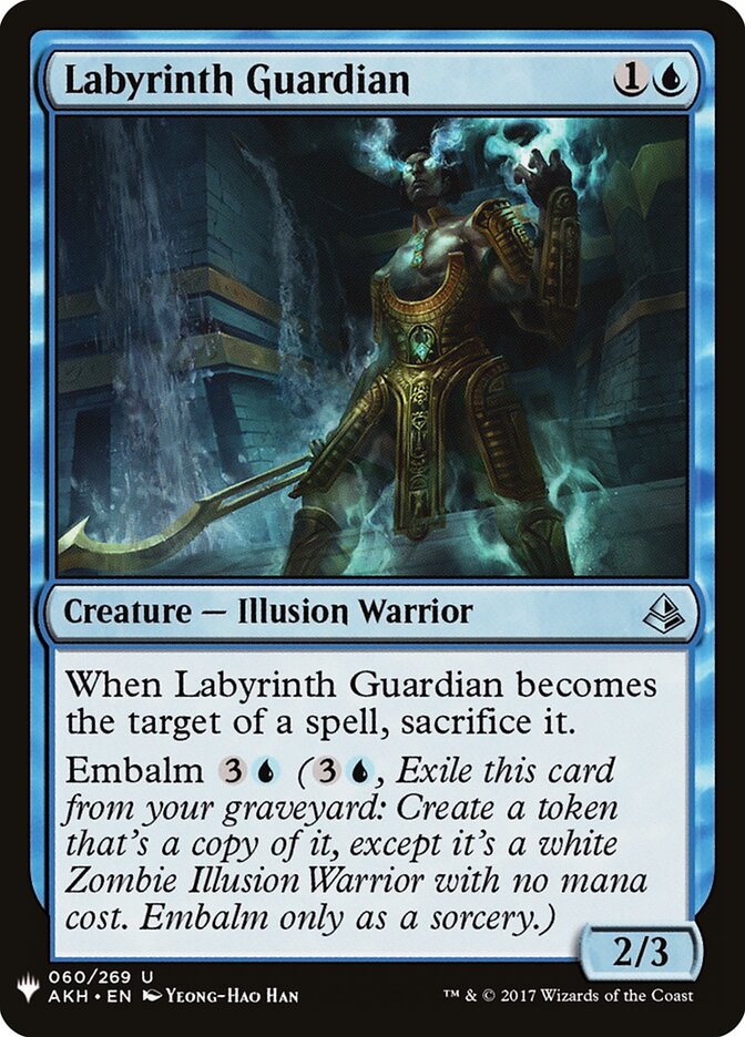 Labyrinth Guardian (AKH-60) - The List (PLST)