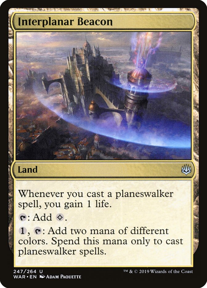 Interplanar Beacon (247) - War of the Spark (WAR)
