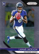 2018 Panini Prizm #212 Lamar Jackson PSA 9