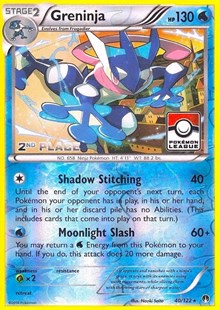 Greninja - 40/122 (League) (40) - League & Championship Cards (PR)
