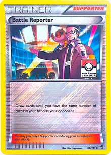Battle Reporter - 88/111 (Pokemon League) (88) - League & Championship Cards (PR)