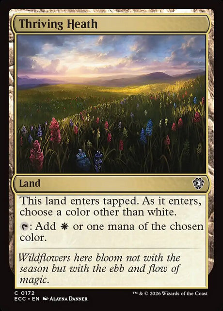 Thriving Heath (172) - Lorwyn Eclipsed Commander (ECC)