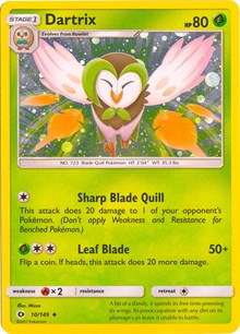 Dartrix - 10/149 (Cosmos Holo) (10) - Blister Exclusives (BLE)