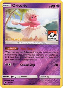 Oricorio - 55/145 (League Challenge) (55) - League & Championship Cards (PR)