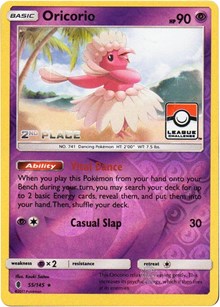 Oricorio - 55/145 (League Challenge) (55) - League & Championship Cards (PR)