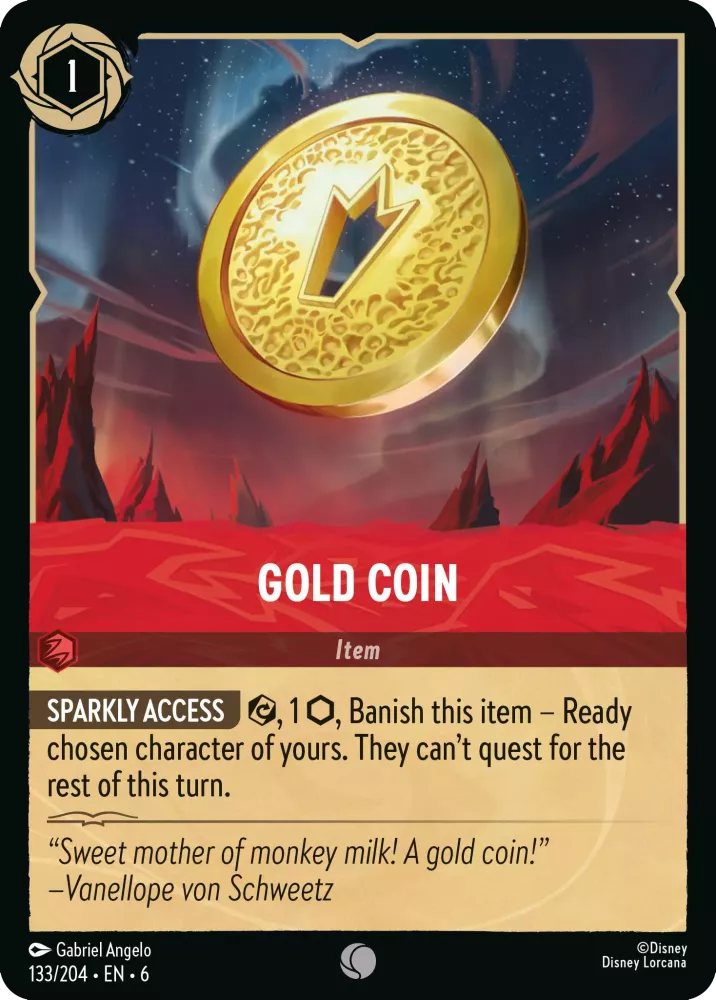 Gold Coin - [Foil] Azurite Sea (6)