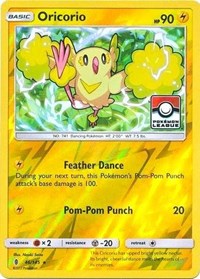 Oricorio - 46/145 (Pokemon League) (46) - League & Championship Cards (PR)