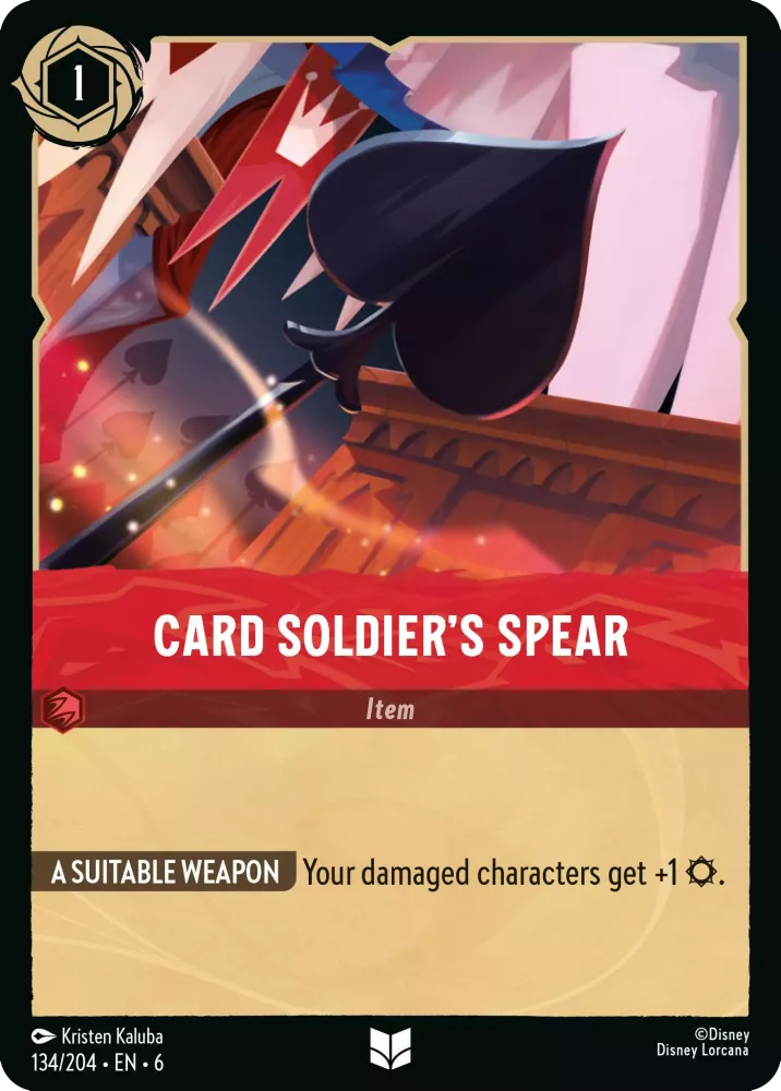 Card Soldier's Spear - Azurite Sea (6)