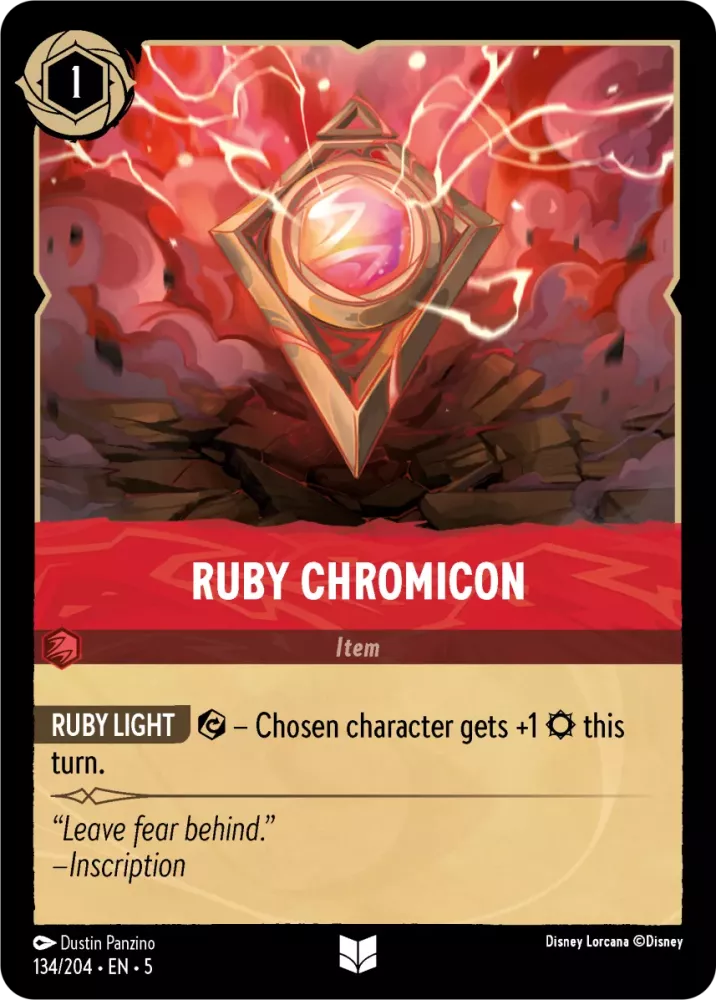 Ruby Chromicon - [Foil] Shimmering Skies (5)