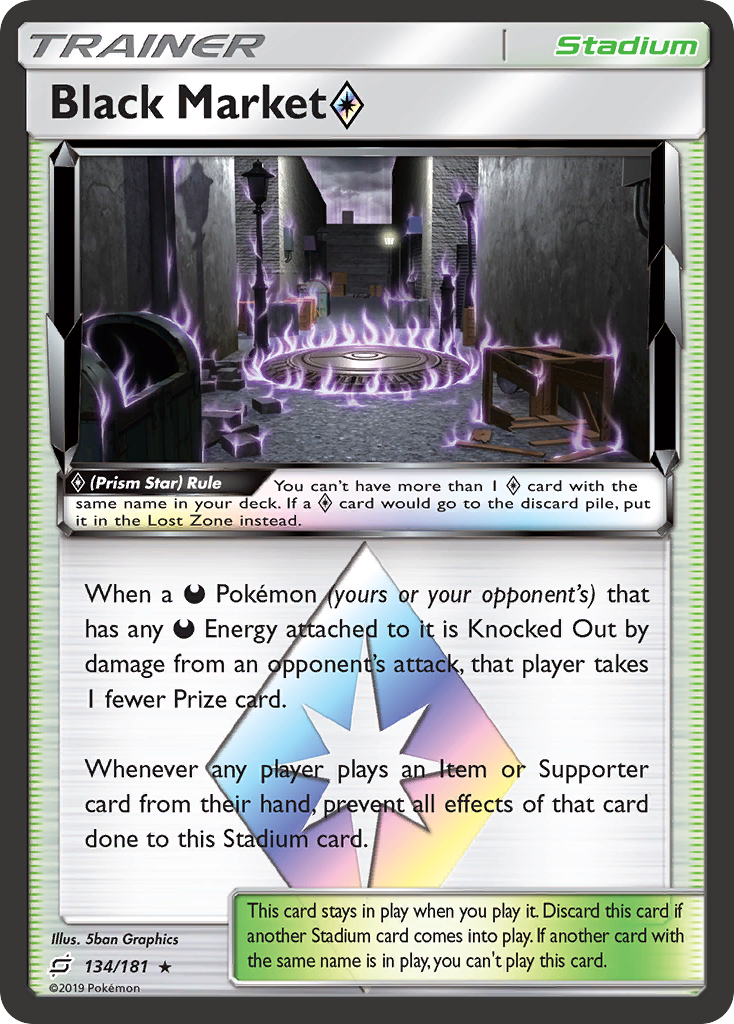 Black Market ◇ (134/181) - [Holo Foil] Team Up (TEU)
