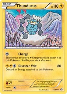 Thundurus BW Legendary Treasures (50) - Deck Exclusives (PR)