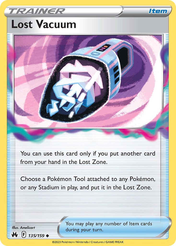 Lost Vacuum (135/159) - [Reverse Holo] Crown Zenith (CRZ)