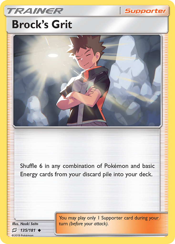 Brock's Grit (135/181) - Team Up (TEU)
