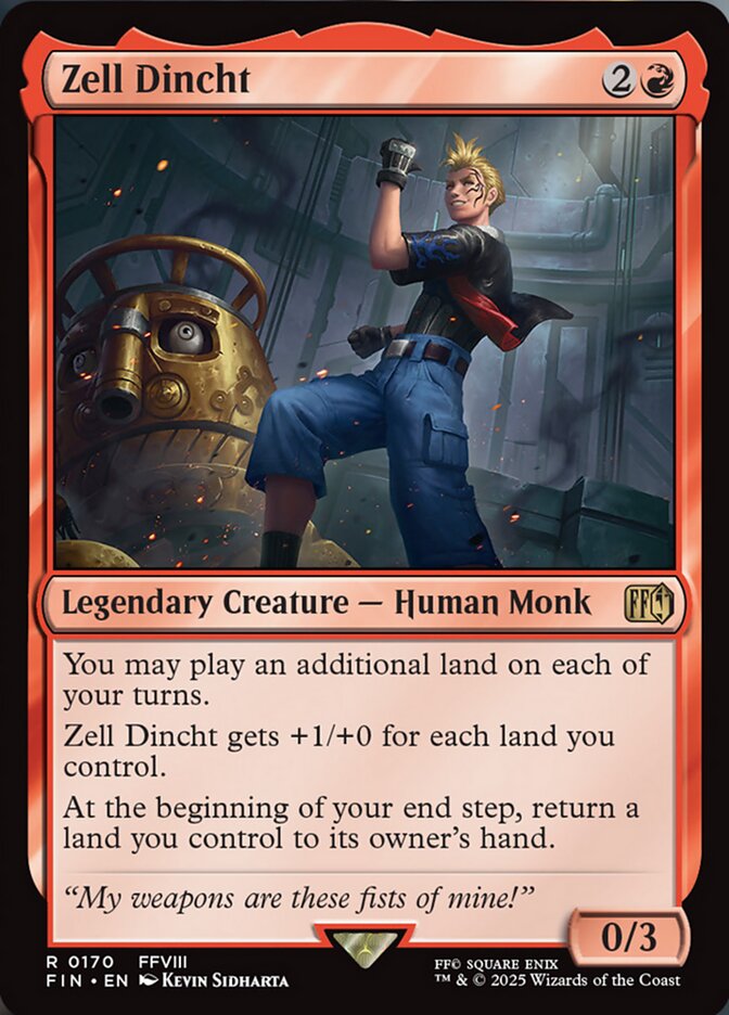 Zell Dincht (170) - Final Fantasy (FIN)
