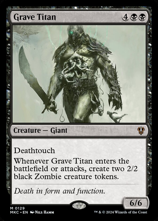Grave Titan (129) - Murders at Karlov Manor Commander (MKC)