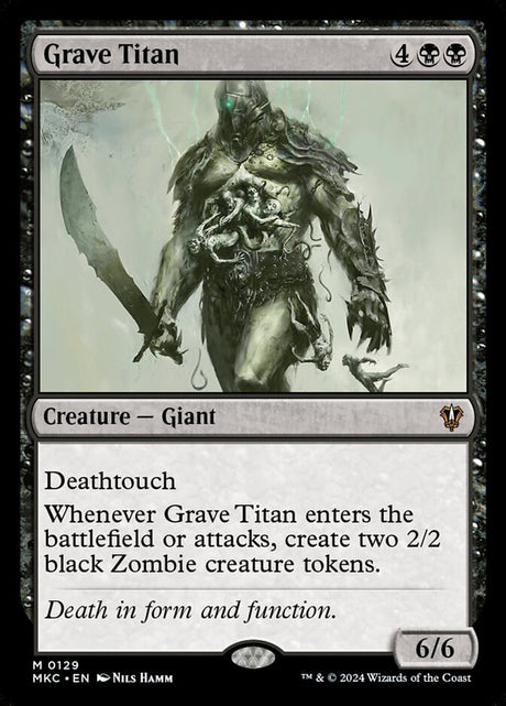 Grave Titan (129) - Murders at Karlov Manor Commander (MKC)