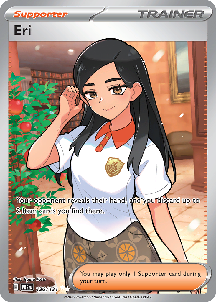 Eri (136/131) - [Full Art] Prismatic Evolutions (PRE)