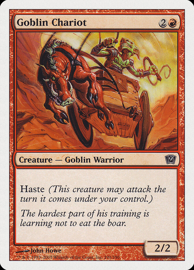 Goblin Chariot (191) - Ninth Edition (9ED)
