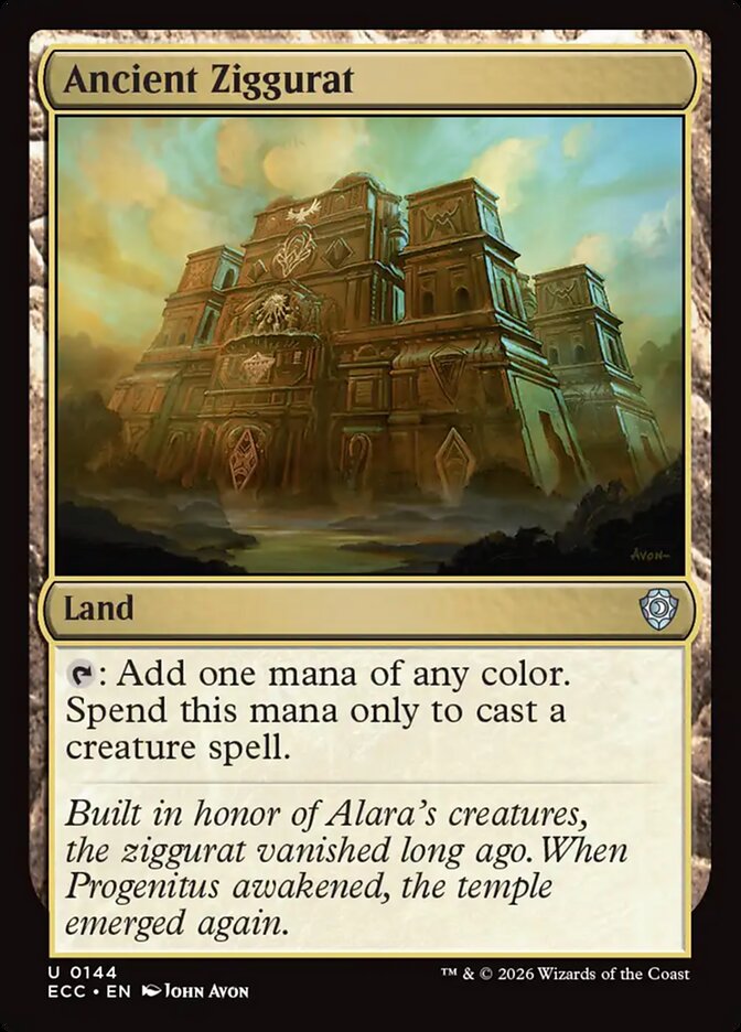 Ancient Ziggurat (144) - Lorwyn Eclipsed Commander (ECC)
