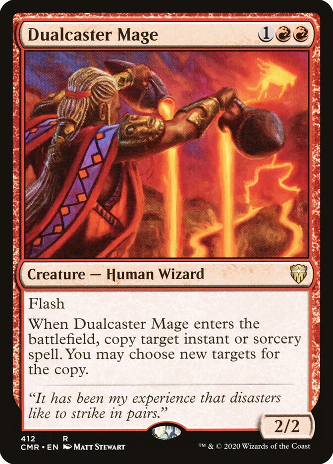 Dualcaster Mage (412) - Commander Legends (CMR)