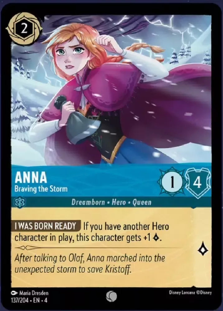 Anna - Braving the Storm - [Foil] Ursula's Return (4)