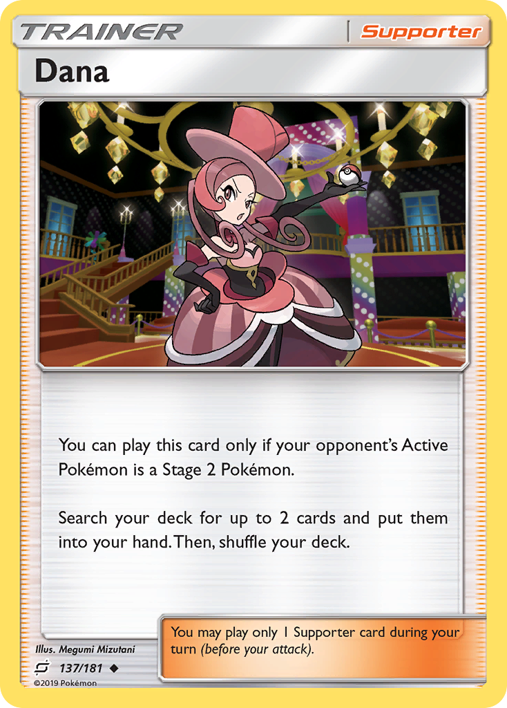 Dana (137/181) - [Reverse Holo] Team Up (TEU)