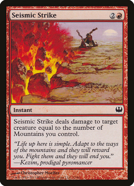 Seismic Strike (71) - Duel Decks: Knights vs. Dragons (DDG)