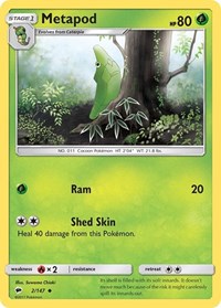 Metapod (2) - SM - Burning Shadows (SM03)