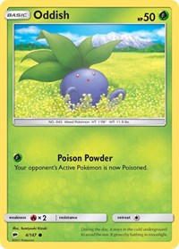 Oddish (4) - SM - Burning Shadows (SM03)