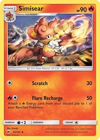 Simisear (23) - SM - Burning Shadows (SM03)