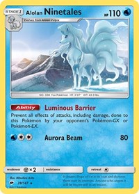 Alolan Ninetales (28) - SM - Burning Shadows (SM03)