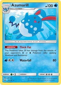 Azumarill (35) - SM - Burning Shadows (SM03)
